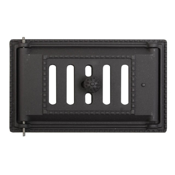 Дверка поддувальная не уплотненная Литком ДП-2А, 250х140х40мм, черная