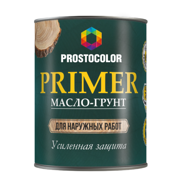 Масло-грунт PRIMER PROSTOCOLOR бесцветный 0.75л