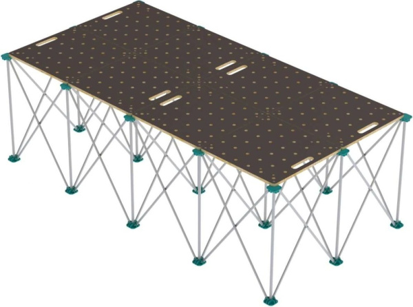 Подстолье складное ANT 120х240см со столешницами Lossew Q4 (комплект)
