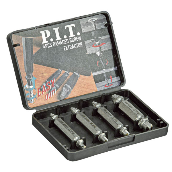 Набор экстракторов для шурупов P.I.T. 4 шт(ATAM01-0003) Набор экстракторов для шурупов P.I.T. 4 шт(ATAM01-0003)