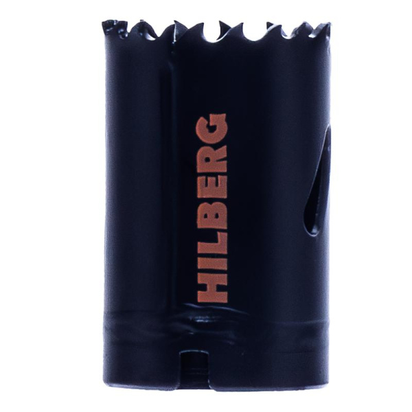 Коронка биметаллическая по металлу 32мм, крупный зуб, Hilberg Bi-Metal Cobalt 8% (М42), CML032