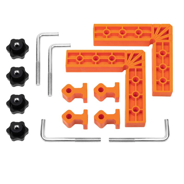 Уголок монтажный, 90град.,14см (L-образный зажим), 2шт.