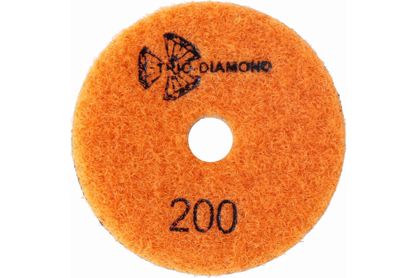 Алмазный гибкий шлифовальный круг "Черепашка" 50мм № 200 (сухая шлифовка), 364200