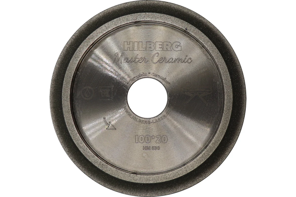 Диск алмазный для скругления края плитки 100х20 Hilberg Master Сeramic HM530