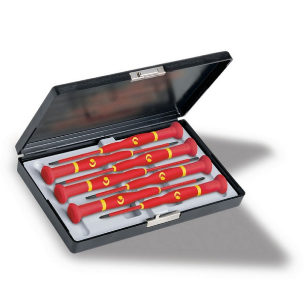 Набор диэлектрических отверток VDE PH/шлиц. 7 шт. WITTE 893672016