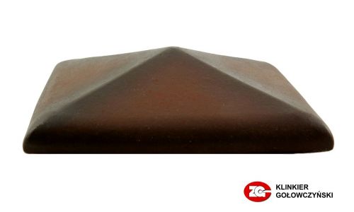 Колпак на кирпичный столб 320х320мм клинкер ZG-Clinker С380 ольха