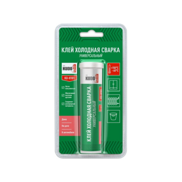 Клей KUDO KU-H101 холодная сварка универсальный (60г)