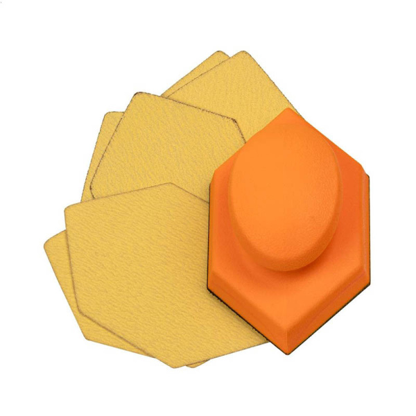 Набор для ручной шлифовки Rollingdog №2 (7 предметов), арт.81040