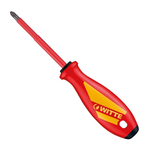 Отвертка диэлектрическая WITTE MAXX VDE крест. PZ 4 10,0 х200 мм new 537242016