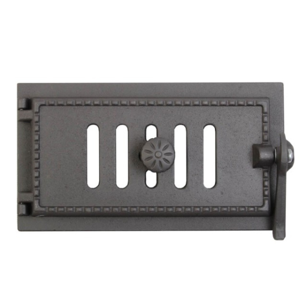 Дверка поддувальная уплотненная Литком ДПУ-3, 290х140х35мм, черная