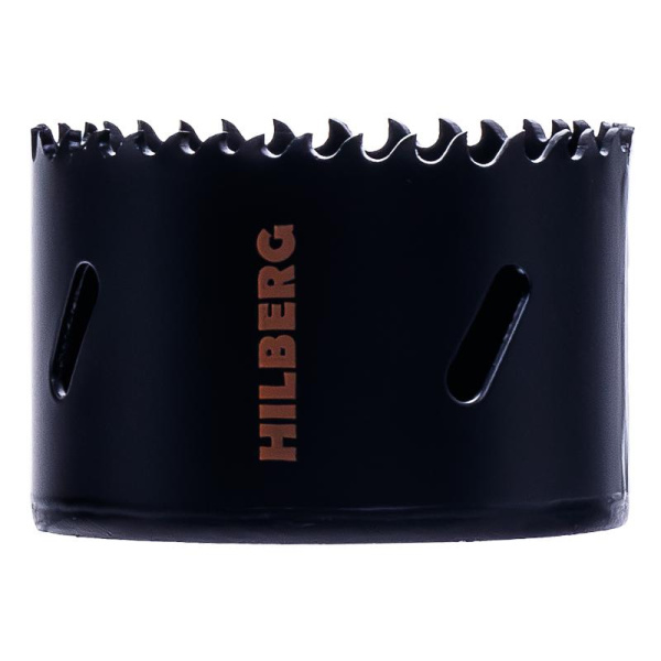 Коронка биметаллическая по металлу 67мм, крупный зуб, Hilberg Bi-Metal Cobalt 8% (М42), CML067