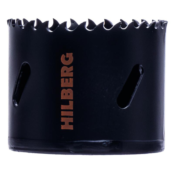 Коронка биметаллическая по металлу 54мм, крупный зуб, Hilberg Bi-Metal Cobalt 8% (М42), CML054