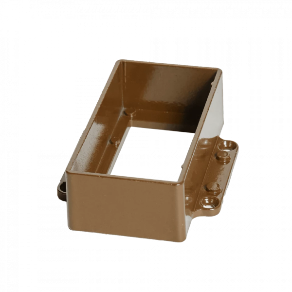 Соединитель перила прямой CM Railing 90х45 мм Тик Соединитель перила прямой CM Railing 90х45 мм Тик