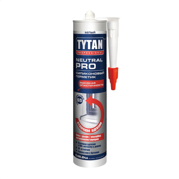 Герметик силиконовый Tytan Neutral Pro белый (0,28 л) арт. 213046