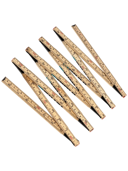 Складной деревянный метр BIHUI, арт.TFR10