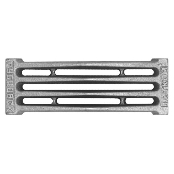 Колосниковая решетка бытовая для угля, Литком, РУ-7, 300х100х25мм