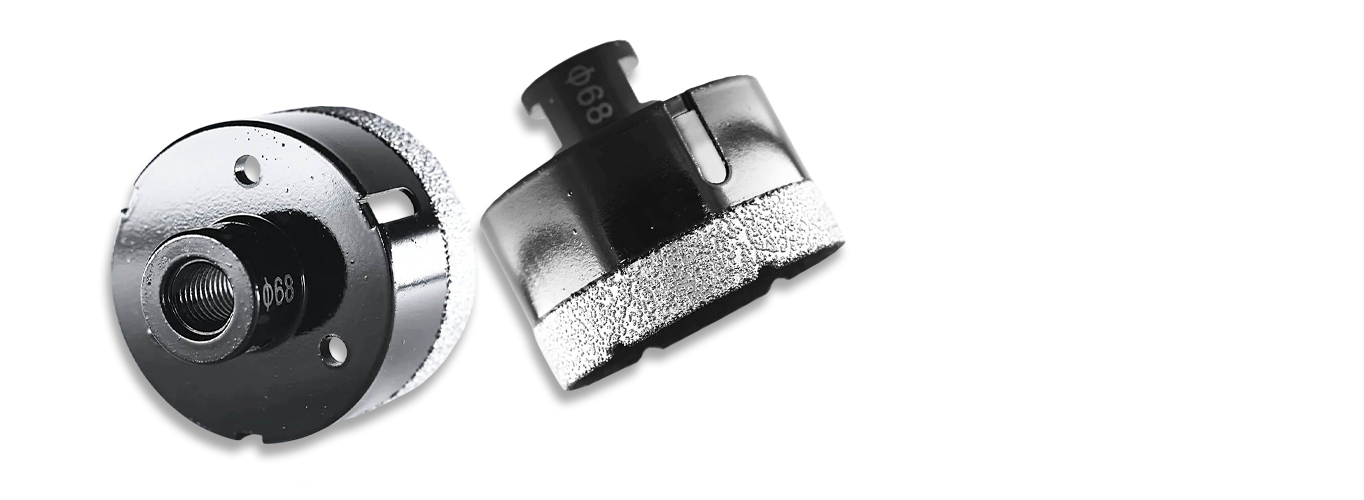Коронки алмазные по плитке для сухого сверления (68мм)