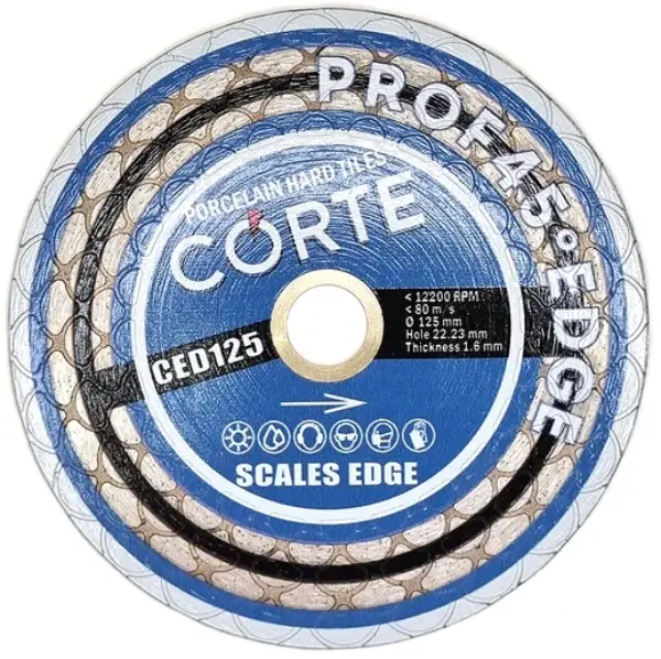 Диск для заусовки алмазный Corte SUPERPRO №35 125мм/22,2мм/1,6мм, SED125