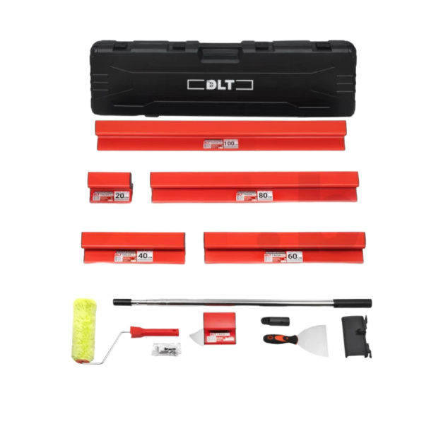 Набор №4 шпателей механизированного нанесения DLT Finish версия PRO (лезвие 0.5 мм), арт. 3872