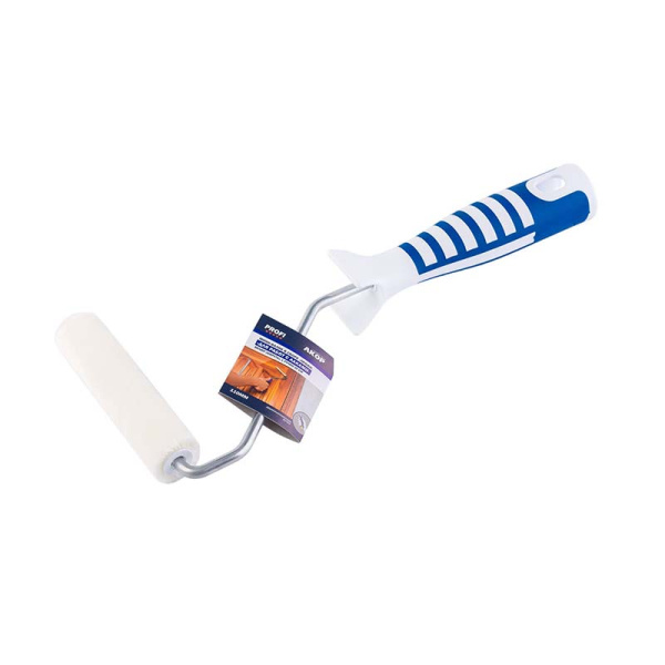 Мини-валик в сборе ПРОФИ "Для работ с ЛАКАМИ"- 110мм, велюр (шерсть) Акор арт.511 30 110