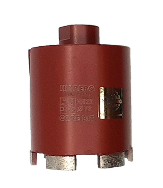 Коронка алмазная 72 мм Hilberg Industrial Laser Micro Hit HI822 Коронка алмазная 72 мм Hilberg Industrial Laser Micro Hit HI822