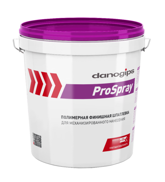ProSpray шпатлевка полимерная финишная DANOGIPS 25кг