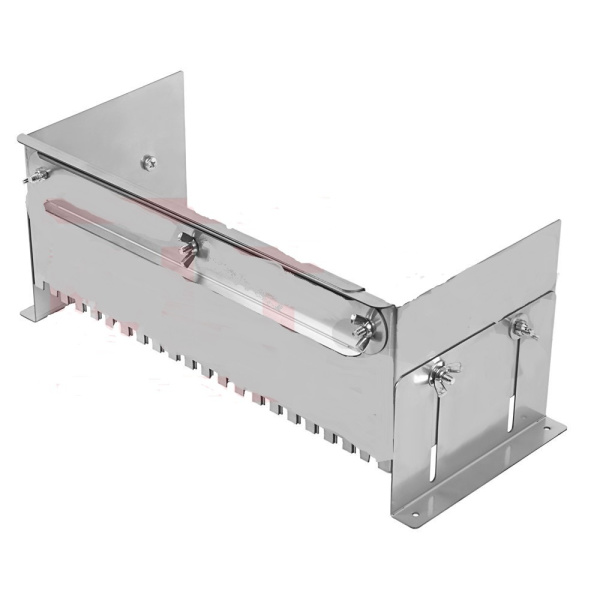 Гребенка раздвижная трансформер 33-66см, прямой зуб, 10х10х10мм, DLT, 0890