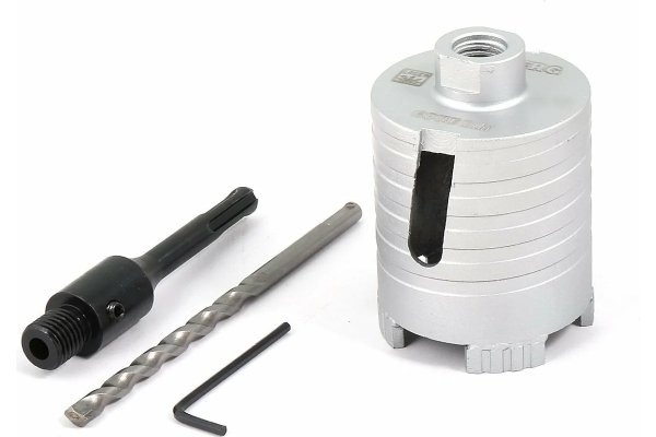 Коронка алмазная по бетону 80мм Hilberg Laser HM203