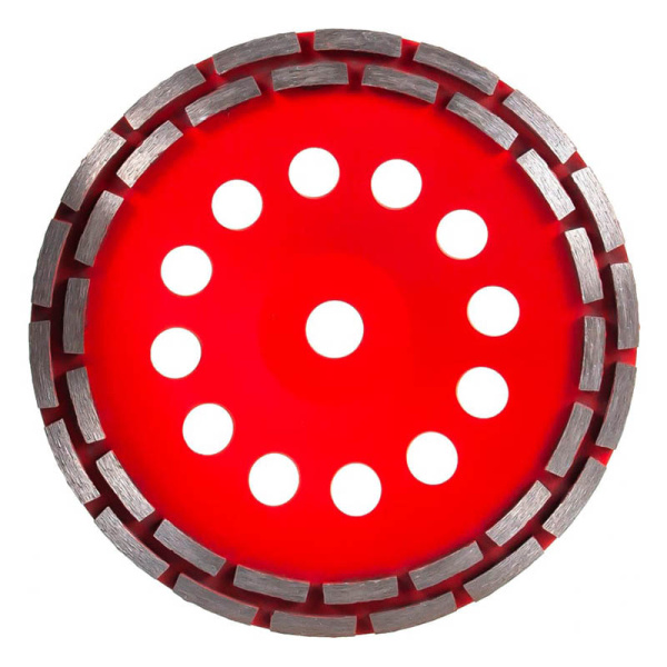 Чашка алмазная сегментная 230х22.2 мм RED CHILI арт.04-230-16