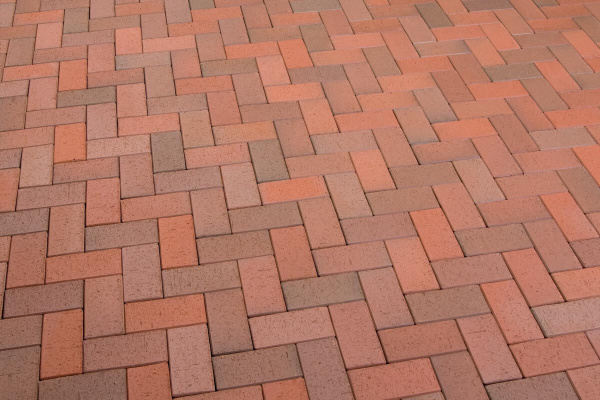 Клинкерная тротуарная плитка Feldhaus Klinker P403 KF gala flamea, 200х100х45мм