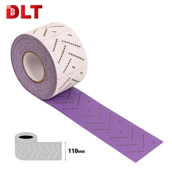 Шлифовальный лист в рулоне DLT GrandFlex PURO-ROLL, P320, 110мм*12м арт. 3624