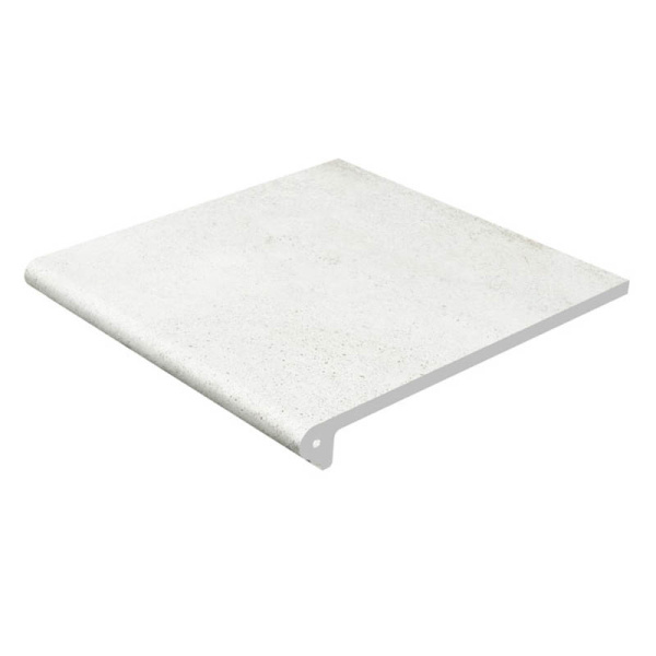 Рядовая ступень прямой угол Gres de Aragon  Urban Anti-slip Blanco 330*297*14мм