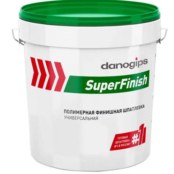 SuperFinish шпатлевка полимерная финишная DANOGIPS 28кг