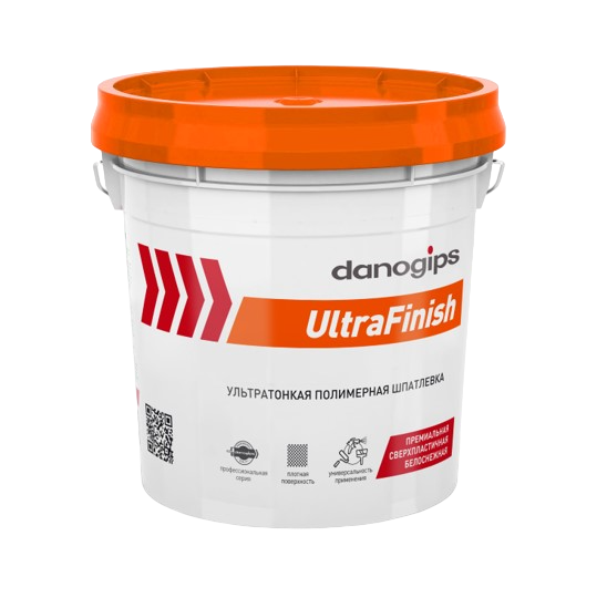 UltraFinish шпатлевка полимерная финишная DANOGIPS 28кг