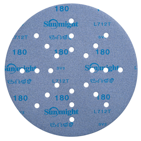 Круг шлифовальный 225 mm Sunmight CERAMIC p-180 арт. 78010