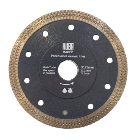 Диск алмазный 125х1,2мм HUBA Tools арт. HT125/1.2