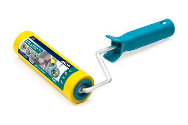 Валик для прикатки обоев резиновый Акор МАСТЕР 240 мм D 8мм арт. 270 35 824