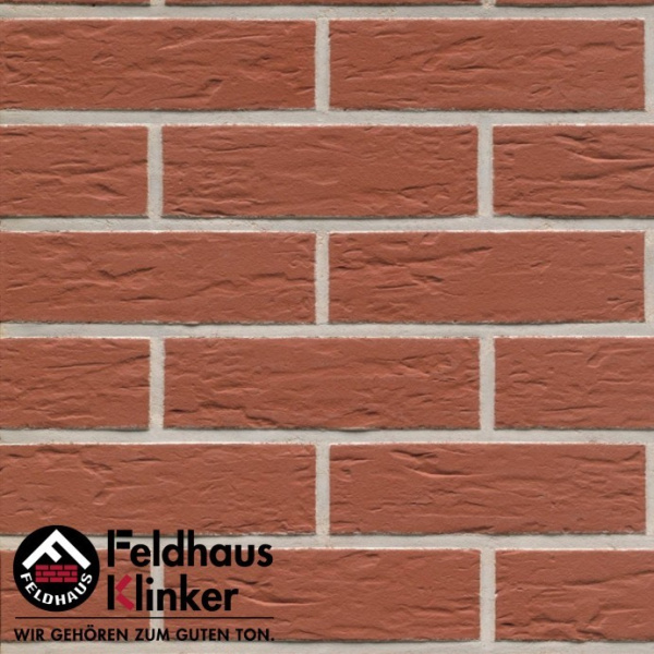 Клинкерный кирпич Feldhaus Klinker K 440 carmesi senso NF 240х71х115 мм