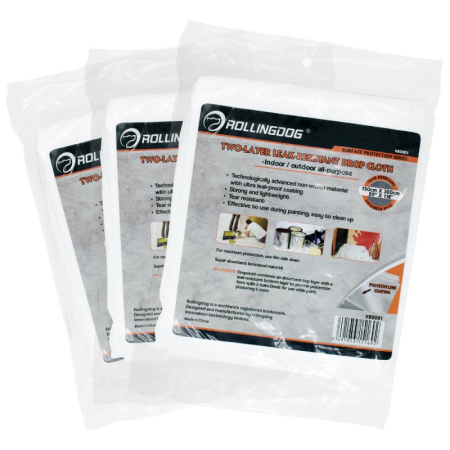 Укрывное полотно Rollingdog SURE-GUARD 55 г/м², 152x305 см, серия Professional, арт.80001