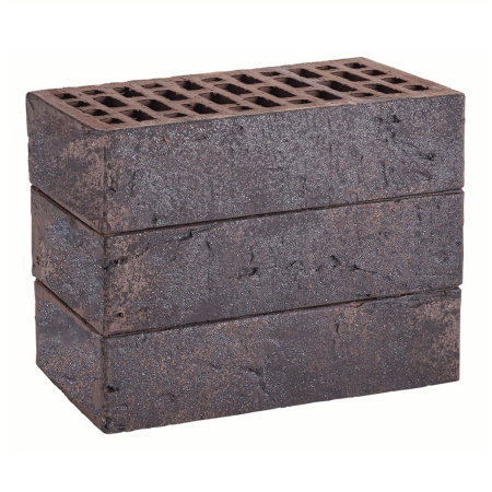 Облицовочный кирпич Кёнигштайн Мангейм Шварц 0,7НФ 250х65х85 мм