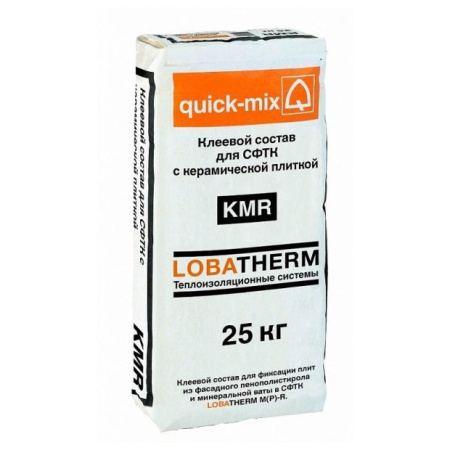 KMR LOBATHERM Клеевая смесь для утеплителя quick-mix 25 кг