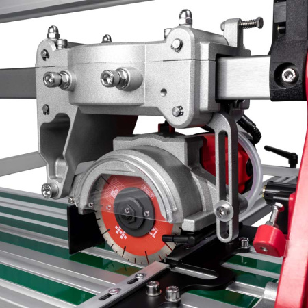 Плиткорез электрический ручная подача, монорельс, DLT OptiTronic-1200 (9232) 1573