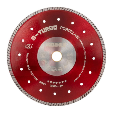 Алмазный диск BIHUI B-TURBO, 230мм, арт.DCDT230