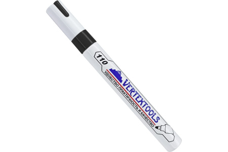 Строительный маркер-краска VertexTools черный арт.0020-02