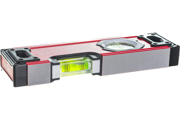 Уровень пузырьковый 200мм, 2 глазка, U5020 RGK, 4610011873775