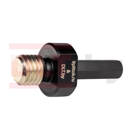 Хвостовик для алмазных коронок 55мм DLT, M14/HEX, 0287