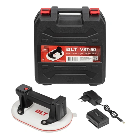Присоска электрическая DLT VST-50 для гладкой и рельефной плитки с АВТОподкачкой арт. 2990