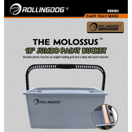Ведро малярное THE MOLOSSUS для валиков 457мм (18'') Rollingdog, арт.20101 Ведро малярное THE MOLOSSUS для валиков 457мм (18'') Rollingdog, арт.20101