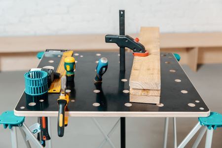 Подстолье складное ANT 120х120см со столешницами Lossew Q4 (комплект)