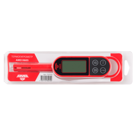 Термогигрометр мобильный AMO H605, 752152